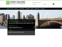 Tablet Screenshot of parksquare.com